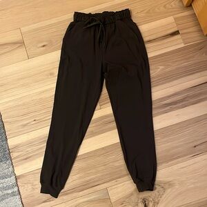 LULULEMON stretch high rise jogger